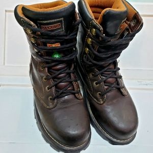 Dakota Steel Toe Work Boots Women 8.5 Leather Thermolite
